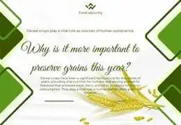 حفظ و محافظت - چرا حفظ غلات اهمیت دارد؟ حفظ و محافظت - چرا حفظ غلات اهمیت دارد؟