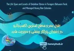 طول عمر و سطوح استرس اکسیداتیو در علوفه جویان بین کلنی های زنبور عسل وحشی و مدیریت شده طول عمر و سطوح استرس اکسیداتیو در علوفه جویان بین کلنی های زنبور عسل وحشی و مدیریت شده
